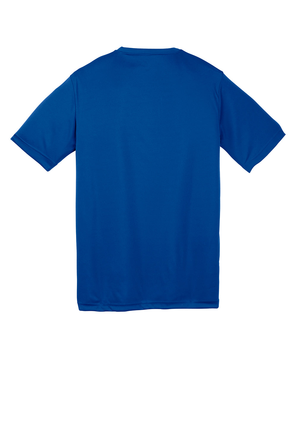 Sport-Tek YST350 Youth Competitor Moisture Wicking Short Sleeve Crewneck T-Shirt True Royal Blue Flat Back