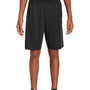 Sport-Tek Youth Competitor Moisture Wicking Shorts w/ Pockets - Black