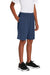 Sport-Tek YST355P Youth Competitor Moisture Wicking Shorts w/ Pockets True Navy Blue Model 3q