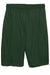 Sport-Tek YST355 Youth Competitor Moisture Wicking Shorts Forest Green Flat Front