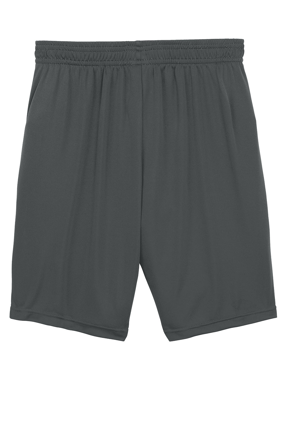 Sport-Tek YST355 Youth Competitor Moisture Wicking Shorts Iron Grey Flat Back