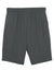 Sport-Tek YST355 Youth Competitor Moisture Wicking Shorts Iron Grey Flat Back