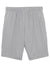 Sport-Tek YST355 Youth Competitor Moisture Wicking Shorts Silver Grey Flat Back