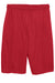 Sport-Tek YST355 Youth Competitor Moisture Wicking Shorts True Red Flat Front