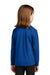 Sport-Tek YST357 Youth Competitor Moisture Wicking 1/4 Zip Sweatshirt True Royal Blue Model Back