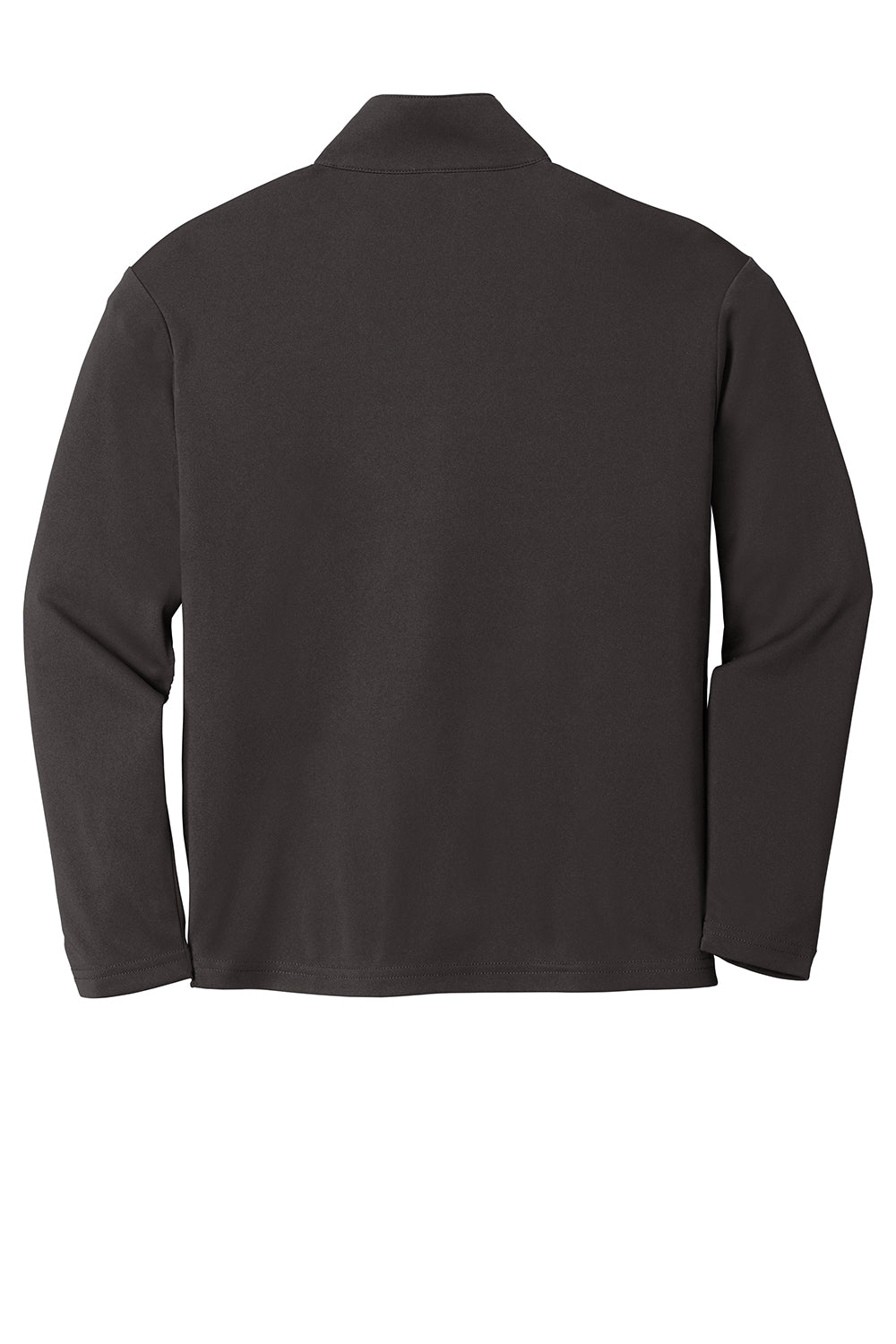 Sport-Tek YST357 Youth Competitor Moisture Wicking 1/4 Zip Sweatshirt Iron Grey Flat Back