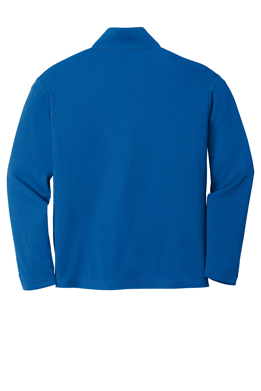 Sport-Tek YST357 Youth Competitor Moisture Wicking 1/4 Zip Sweatshirt True Royal Blue Flat Back