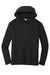 Sport-Tek YST358 Youth Competitor Moisture Wicking Long Sleeve Hooded T-Shirt Hoodie Black Flat Front