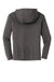 Sport-Tek YST358 Youth Competitor Moisture Wicking Long Sleeve Hooded T-Shirt Hoodie Iron Grey Flat Back