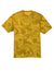 Sport-Tek YST370 Youth CamoHex Moisture Wicking Short Sleeve Crewneck T-Shirt Gold Flat Front