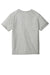 Sport-Tek YST400 Youth Moisture Wicking Short Sleeve Crewneck T-Shirt Heather Light Grey Flat Back