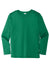 Sport-Tek YST420LS Youth Moisture Wicking Long Sleeve Crewneck T-Shirt Kelly Green Flat Front