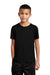 Sport-Tek YST420 Youth Moisture Wicking Short Sleeve Crewneck T-Shirt Black Model Front