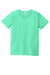 Sport-Tek YST420 Youth Moisture Wicking Short Sleeve Crewneck T-Shirt Bright Seafoam Green Flat Front