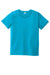 Sport-Tek YST420 Youth Moisture Wicking Short Sleeve Crewneck T-Shirt Sapphire Blue Flat Front