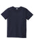 Sport-Tek YST420 Youth Moisture Wicking Short Sleeve Crewneck T-Shirt True Navy Blue Flat Front