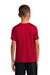 Sport-Tek YST420 Youth Moisture Wicking Short Sleeve Crewneck T-Shirt True Red Model Back