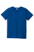 Sport-Tek YST420 Youth Moisture Wicking Short Sleeve Crewneck T-Shirt True Royal Blue Flat Front