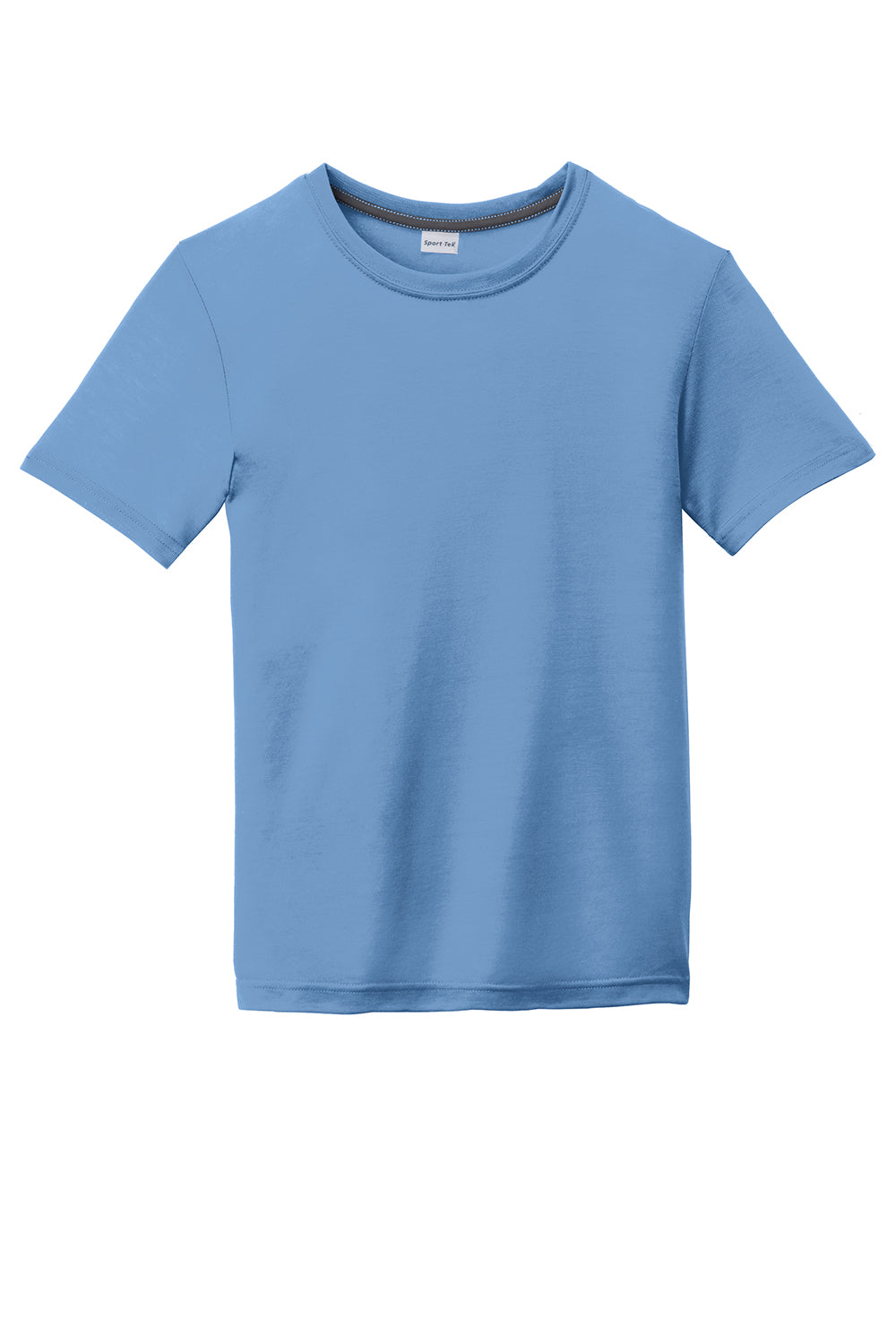 Sport-Tek YST450 Youth Competitor Moisture Wicking Short Sleeve Crewneck T-Shirt Carolina Blue Flat Front