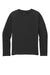 Sport-Tek YST470LS Youth Rashguard Moisture Wicking Long Sleeve Crewneck T-Shirt Black Flat Front