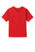 Sport-Tek YST470 Youth Rashguard Moisture Wicking Short Sleeve Crewneck T-Shirt True Red Flat Front