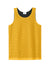 Sport-Tek YST5000 Youth PosiCharge Reversible Mesh Tank Top Gold/Black Flat Front