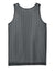 Sport-Tek YST5000 Youth PosiCharge Reversible Mesh Tank Top Iron Grey/White Flat Back