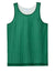 Sport-Tek YST5000 Youth PosiCharge Reversible Mesh Tank Top Kelly Green/White Flat Front