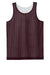 Sport-Tek YST5000 Youth PosiCharge Reversible Mesh Tank Top Maroon/White Flat Front