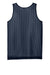 Sport-Tek YST5000 Youth PosiCharge Reversible Mesh Tank Top True Navy Blue/White Flat Back