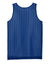 Sport-Tek YST5000 Youth PosiCharge Reversible Mesh Tank Top True Royal Blue/White Flat Back