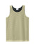 Sport-Tek YST5000 Youth PosiCharge Reversible Mesh Tank Top Vegas Gold/Black Flat Front