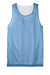 Sport-Tek YST500 Youth Reversible Mesh Moisture Wicking Tank Top Carolina Blue Flat Front