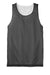 Sport-Tek YST500 Youth Reversible Mesh Moisture Wicking Tank Top Iron Grey Flat Front