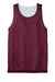 Sport-Tek YST500 Youth Reversible Mesh Moisture Wicking Tank Top Maroon Flat Front