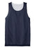 Sport-Tek YST500 Youth Reversible Mesh Moisture Wicking Tank Top True Navy Blue Flat Front