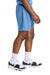 Sport-Tek YST5100 Youth PosiCharge Mesh Athletic Shorts Carolina Blue Model Side