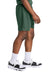 Sport-Tek YST5100 Youth PosiCharge Mesh Athletic Shorts Forest Green Model Side