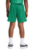 Sport-Tek YST5100 Youth PosiCharge Mesh Athletic Shorts Kelly Green Model Back