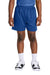 Sport-Tek YST5100 Youth PosiCharge Mesh Athletic Shorts True Royal Blue Model Front