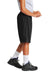 Sport-Tek YST510 Youth Moisture Wicking Classic Mesh Shorts Black Model Side