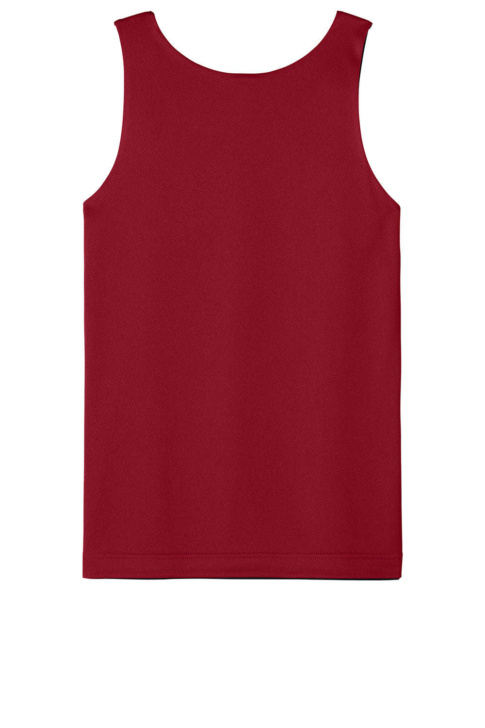 Sport-Tek YST551 Youth PosiCharge Competitor Rev Tank Top Deep Red/Black Flat Back