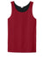 Sport-Tek YST551 Youth PosiCharge Competitor Rev Tank Top Deep Red/Black Flat Front