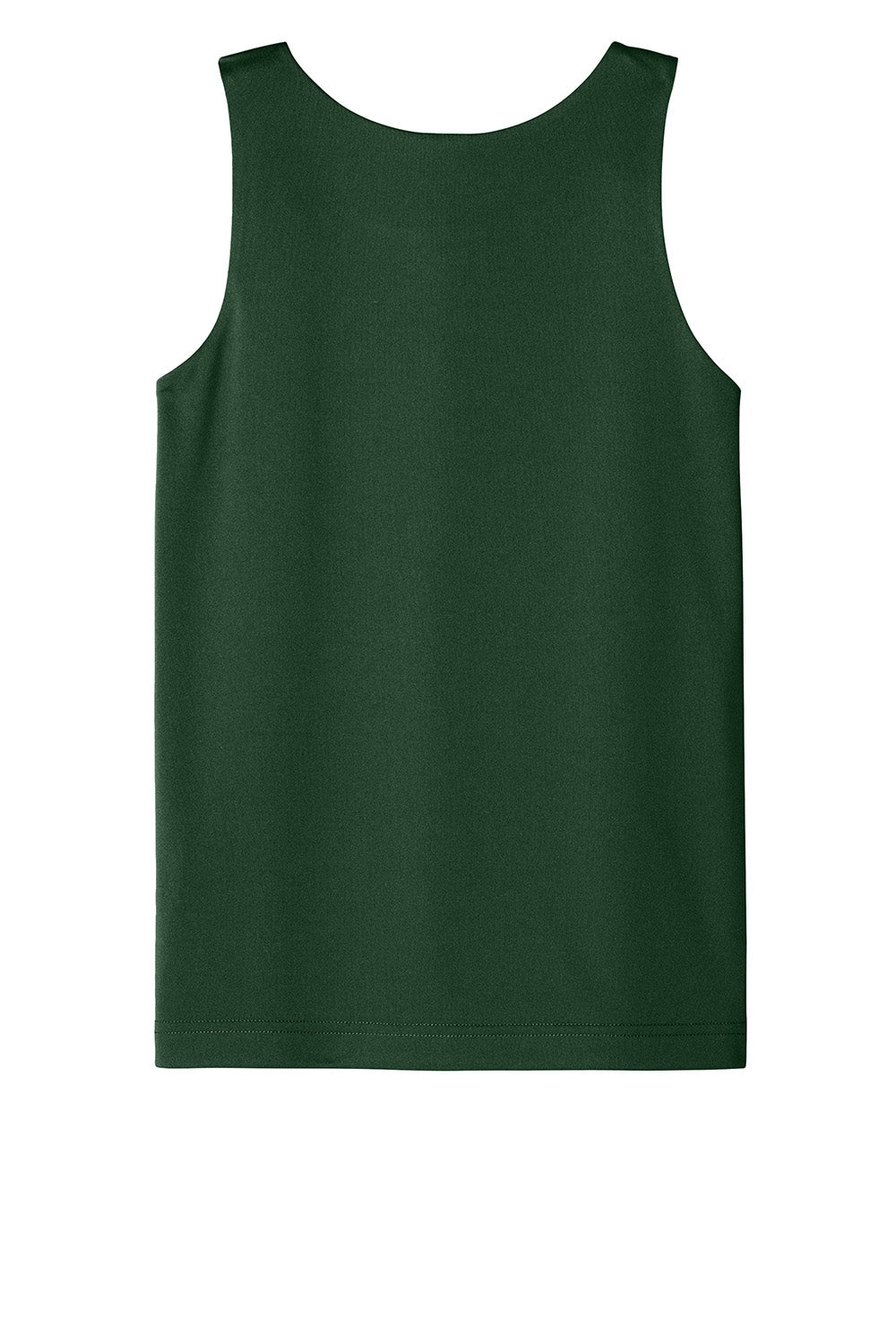 Sport-Tek YST551 Youth PosiCharge Competitor Rev Tank Top Forest Green/White Flat Back