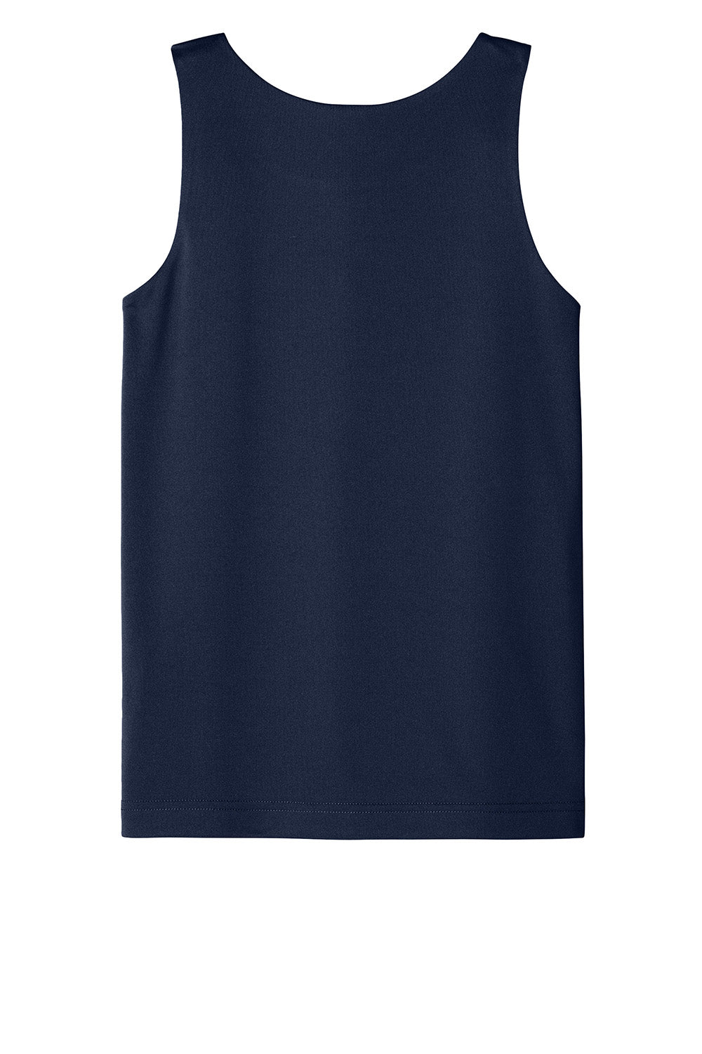 Sport-Tek YST551 Youth PosiCharge Competitor Rev Tank Top True Navy Blue/White Flat Back