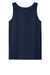 Sport-Tek YST551 Youth PosiCharge Competitor Rev Tank Top True Navy Blue/White Flat Back