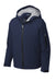 Sport-Tek YST56 Youth Waterproof Insulated Full Zip Hooded Jacket True Navy Blue Flat Front