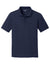 Sport-Tek YST640 Youth RacerMesh Moisture Wicking Short Sleeve Polo Shirt True Navy Blue Flat Front