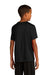 Sport-Tek YST720 Youth Re-Compete Moisture Wicking Short Sleeve Crewneck T-Shirt Black Model Back