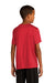 Sport-Tek YST720 Youth Re-Compete Moisture Wicking Short Sleeve Crewneck T-Shirt True Red Model Back